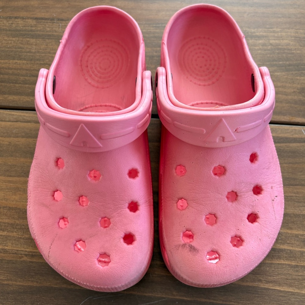 Airwalk Pink Rubber Slip-On Clogs 6